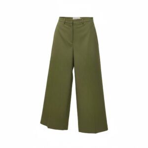 CALÇA BAGGY SARJA VERDE