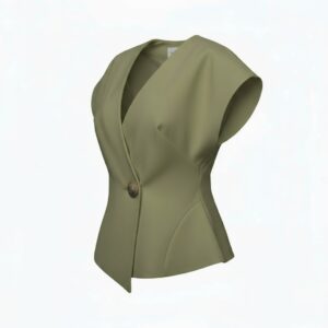 BLUSA TRANSPASSADA VERDE