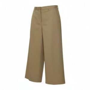 CALÇA BAGGY SARJA BEGE